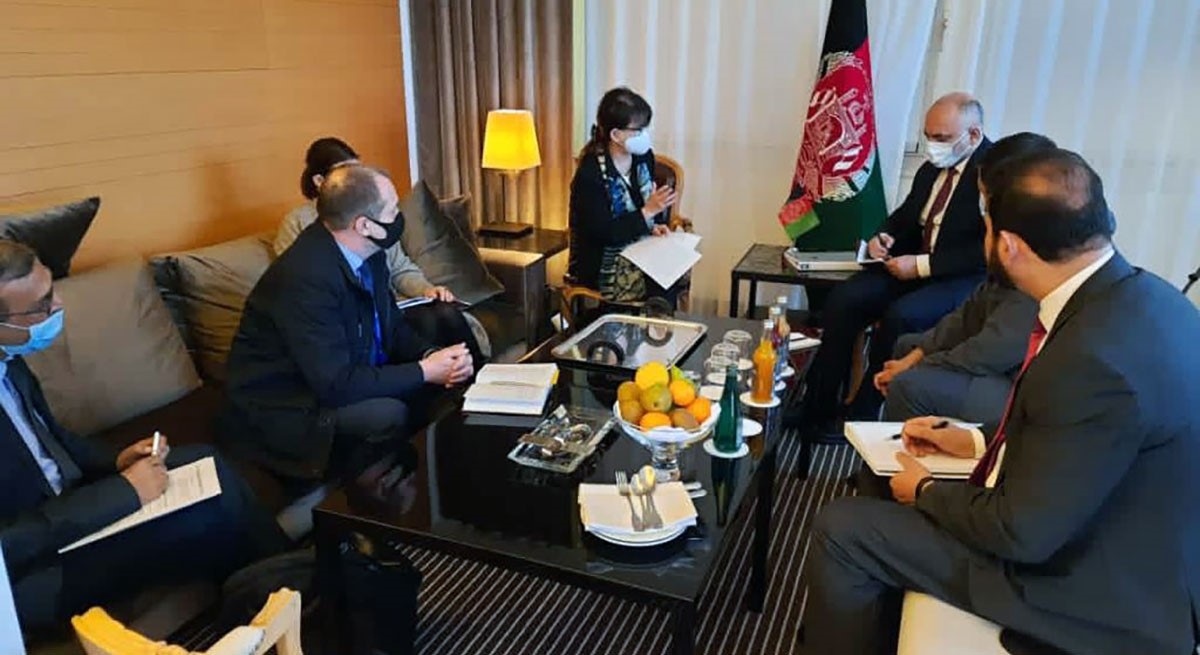 Foreign Minister Meets with the UN Secretary General’s Special Representative for Afghanistan